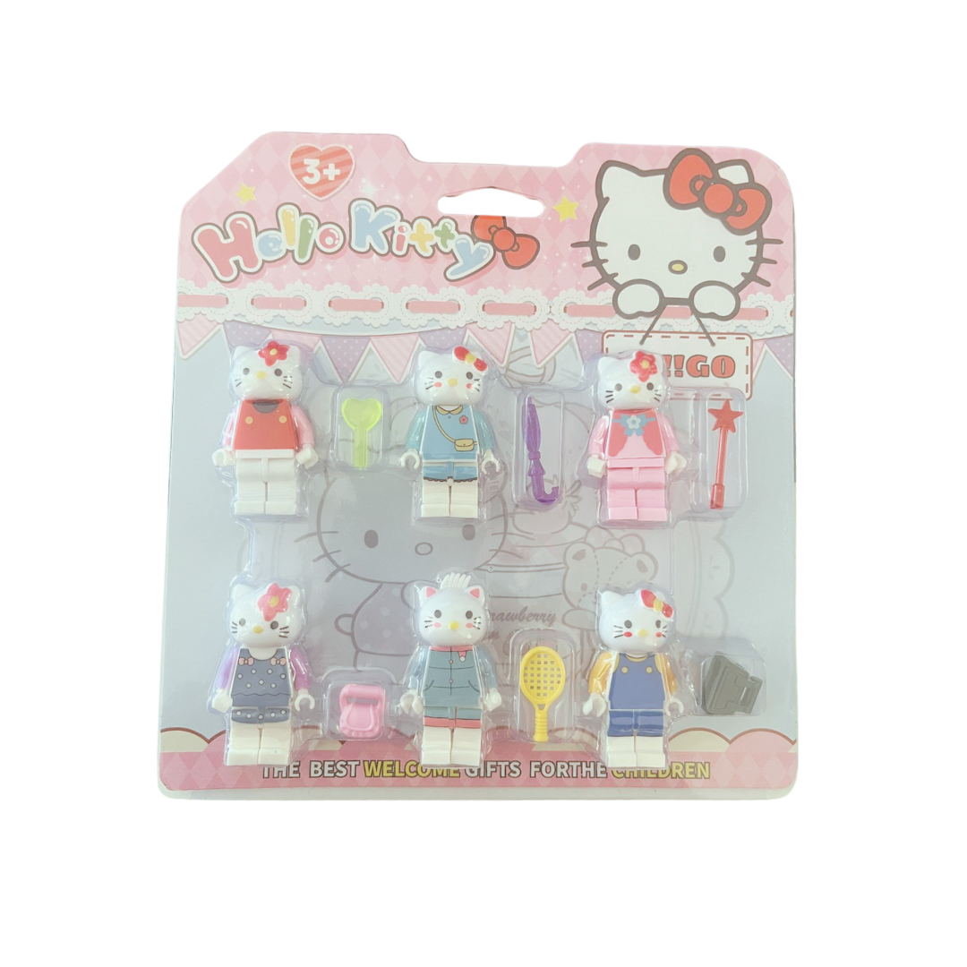 Bloques diseños Hello Kitty