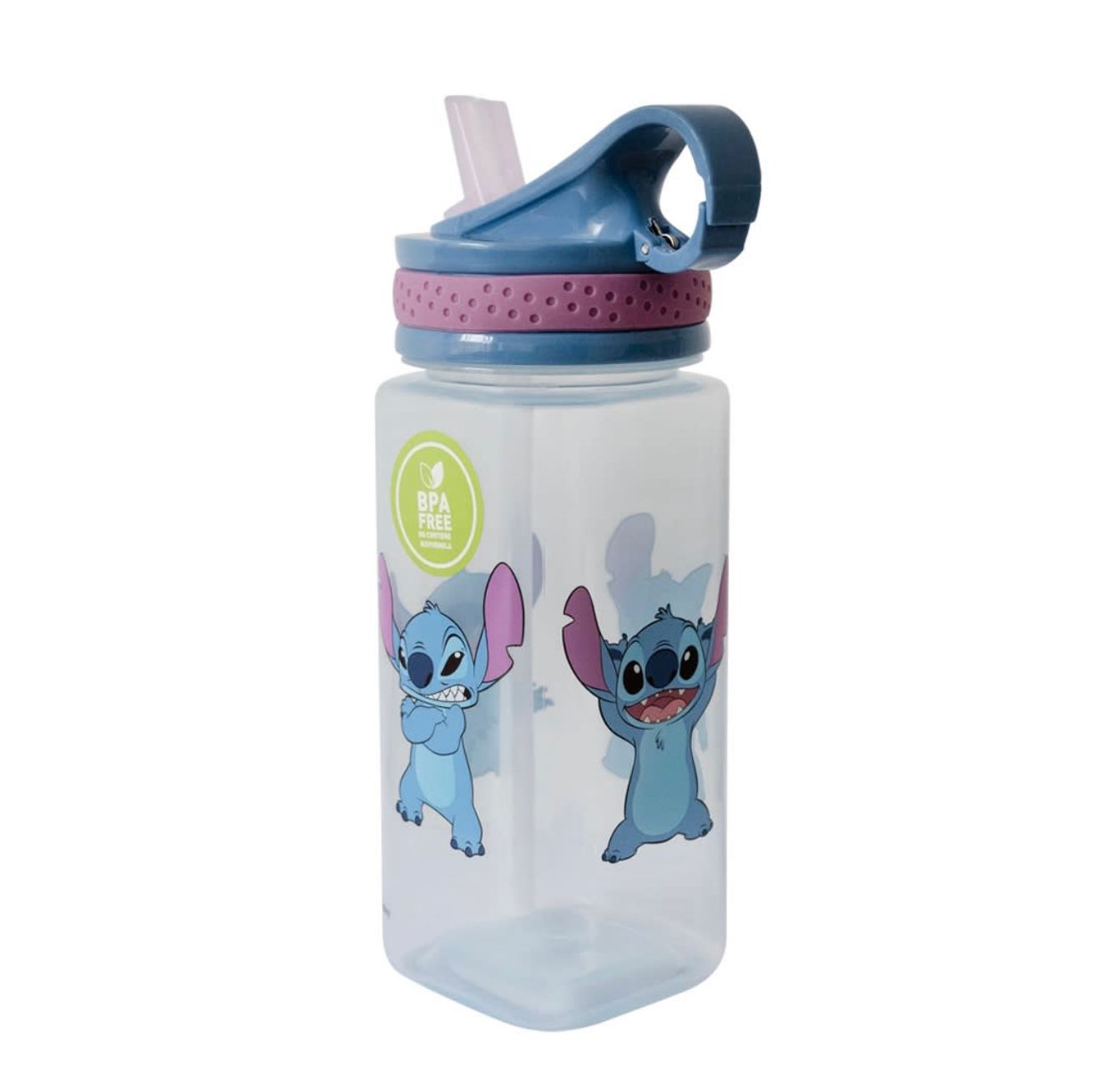 Botella cuadrada stitch