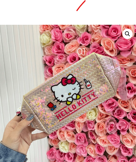 Cosmetiquero/Estuche Hello Kitty ROSA