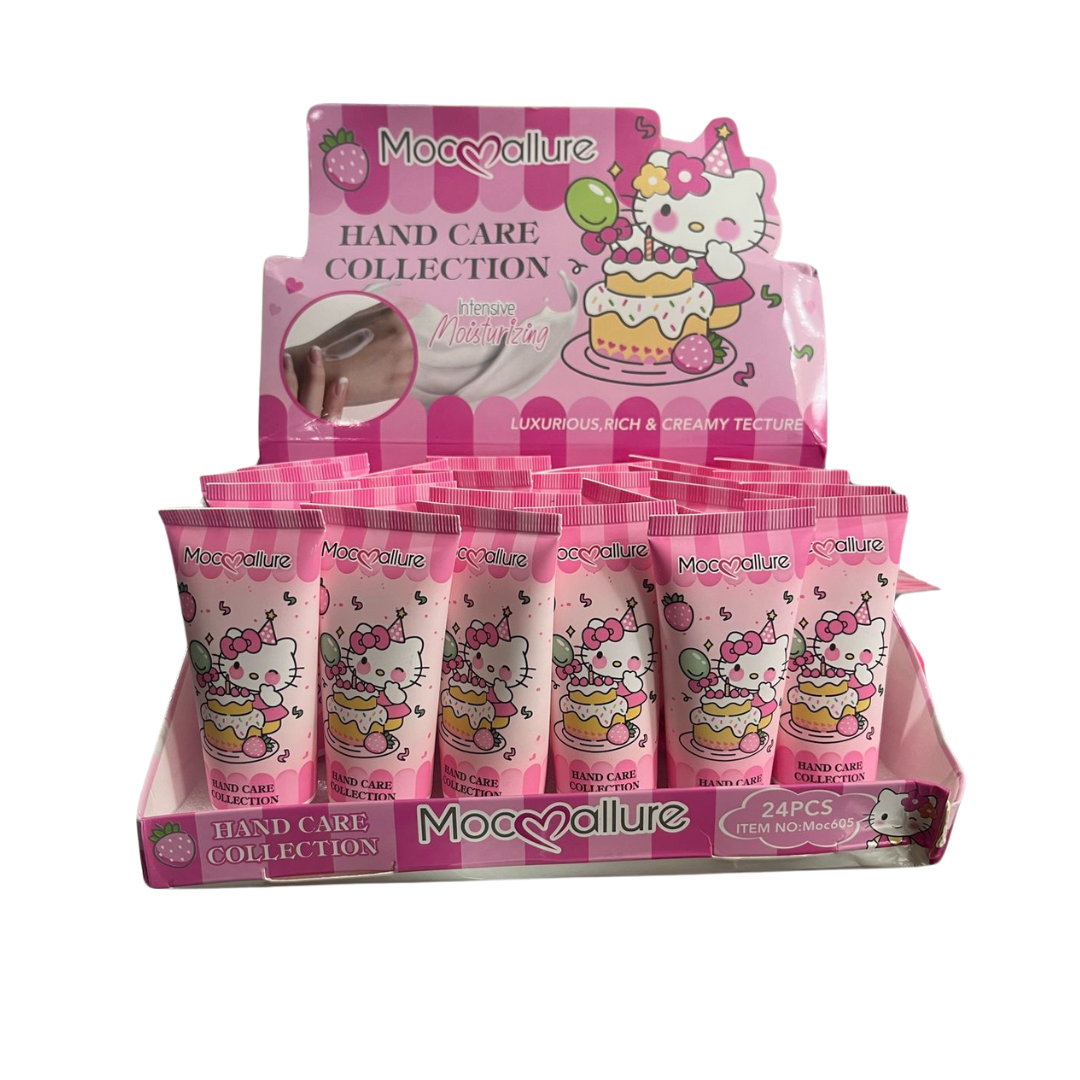Crema de mano diseño Hello Kitty