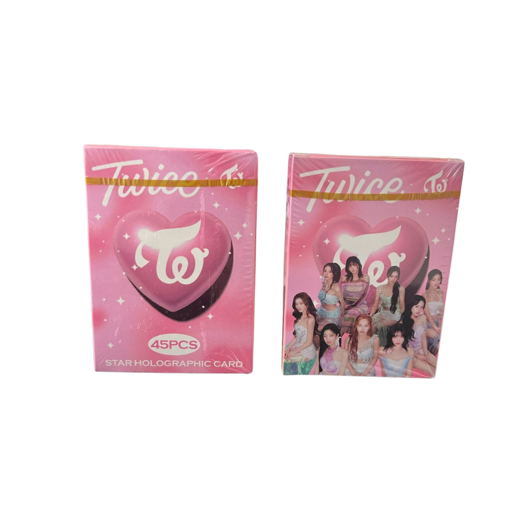 Holographic card Twice 45 piezas