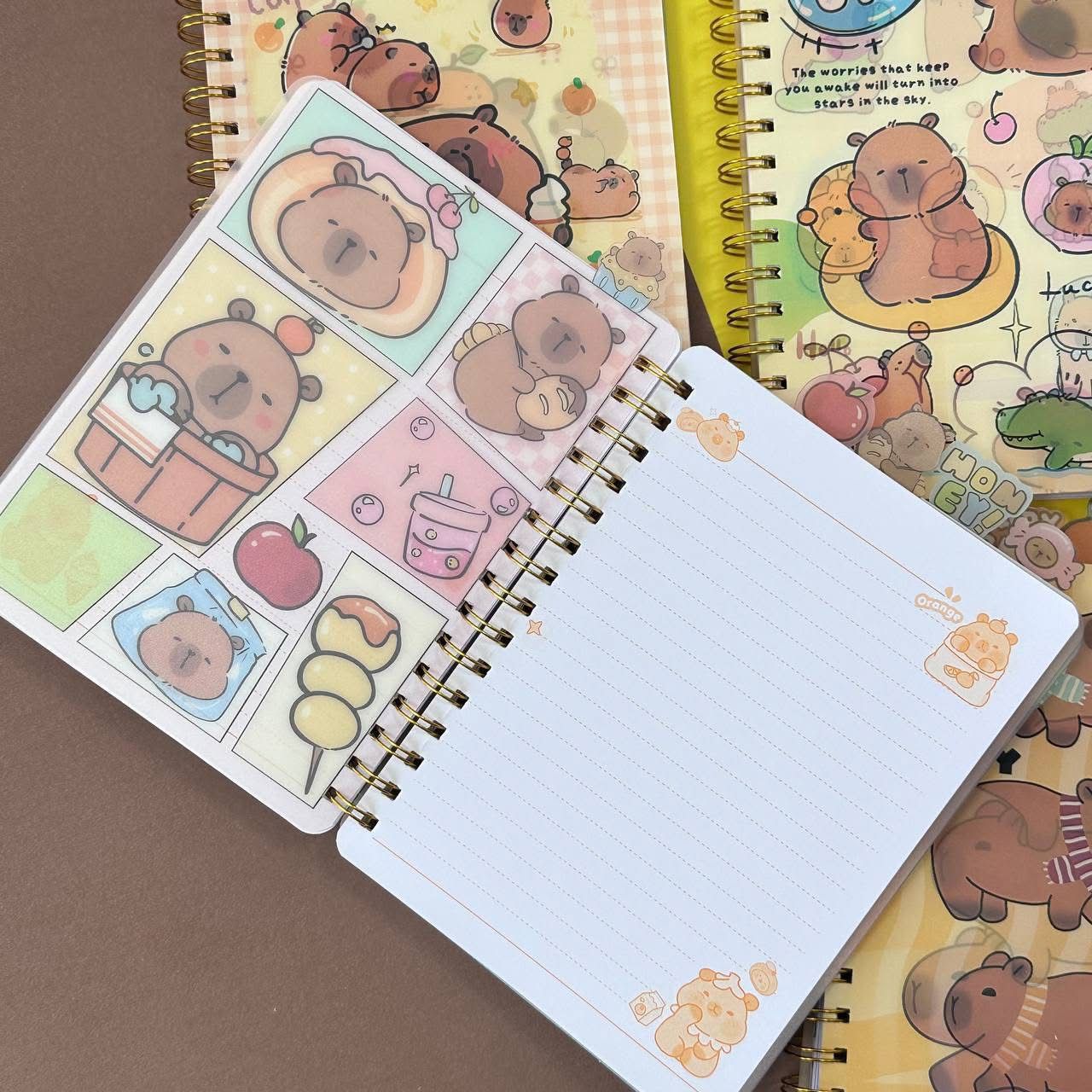 Libreta de capibara holografica