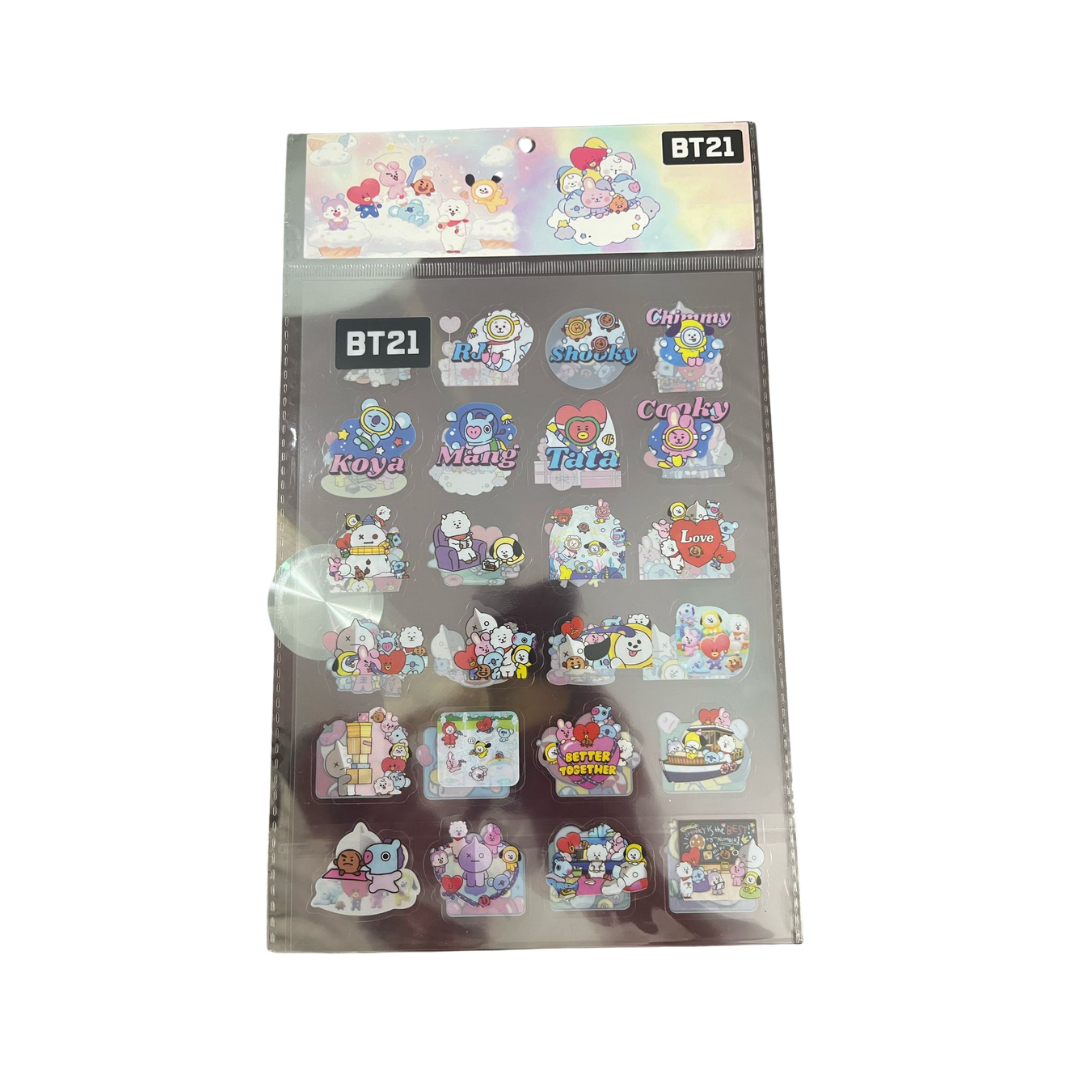 Sticker diseño BT21